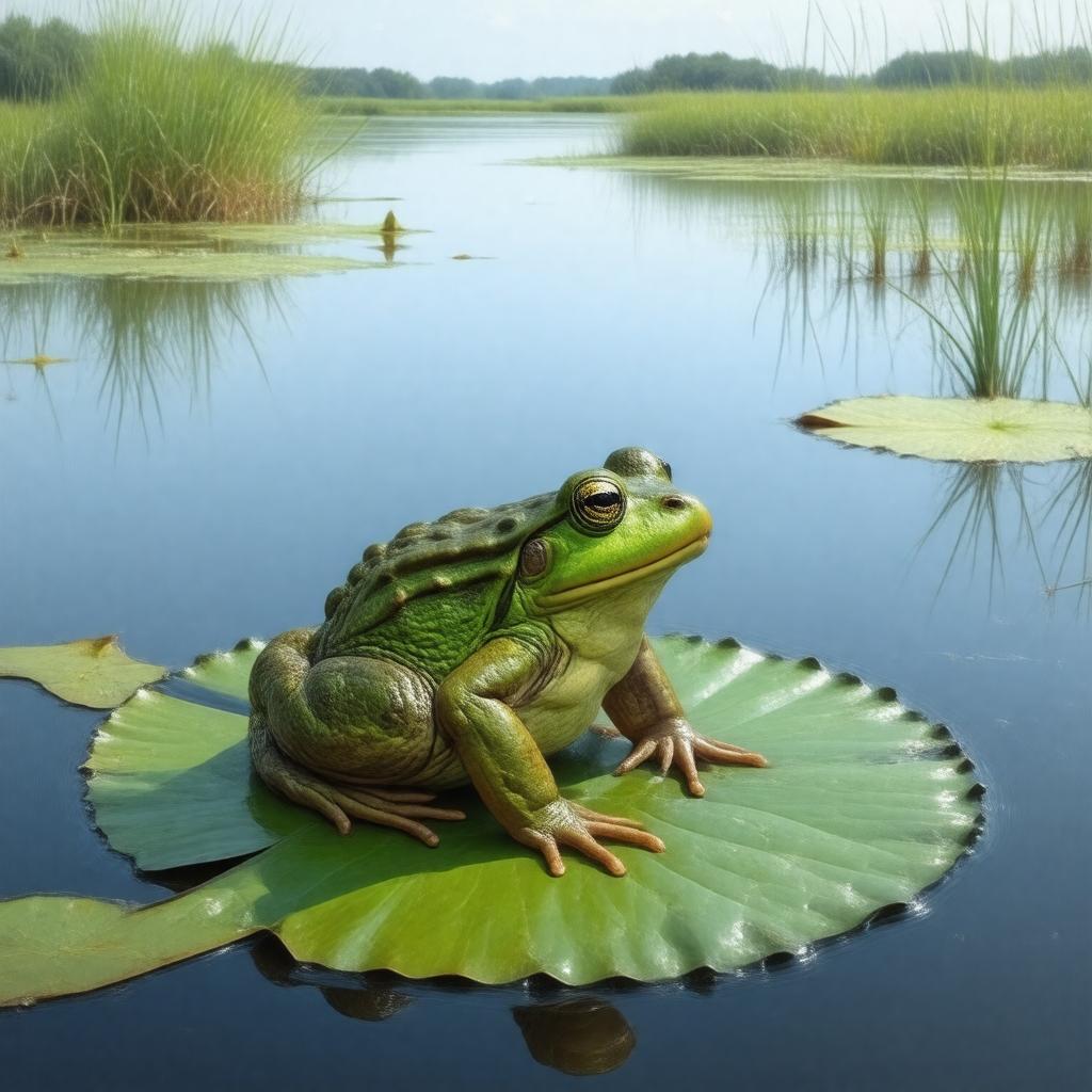 Green frog